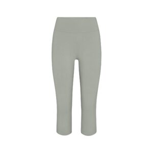 Home cotton jersey foldover capri