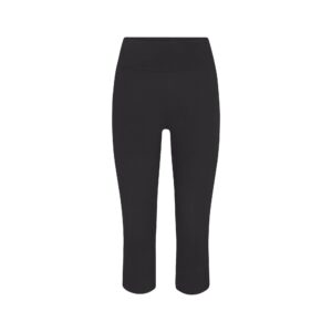 Home cotton jersey foldover capri