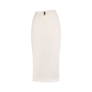 vettese x skims sheer modal midi skirt