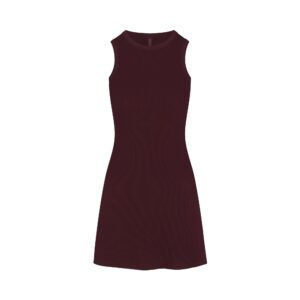 Home cotton rib tank dress