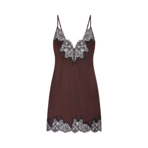 Витрина silk lace mini slip dress