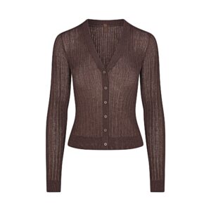 Витрина sheer knit cardigan