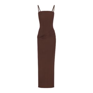 vettese x skims sheer modal long dress