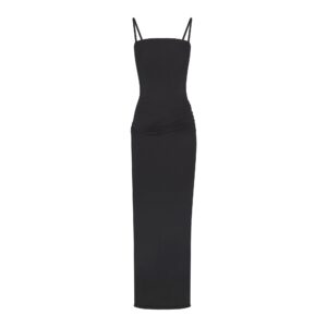 vettese x skims sheer modal long dress