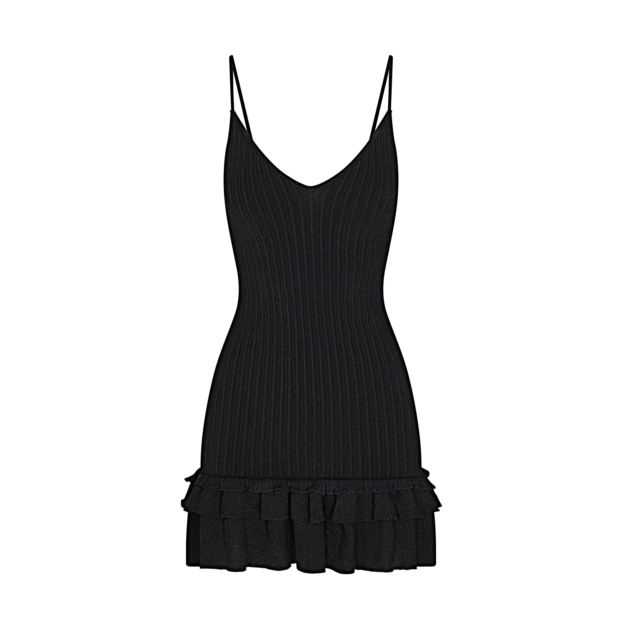 sheer knit ruffle dress sheer knit ruffle dress