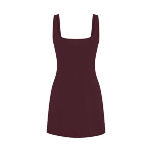 cotton jersey mini dress