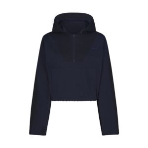 Витрина woven cotton half zip pullover