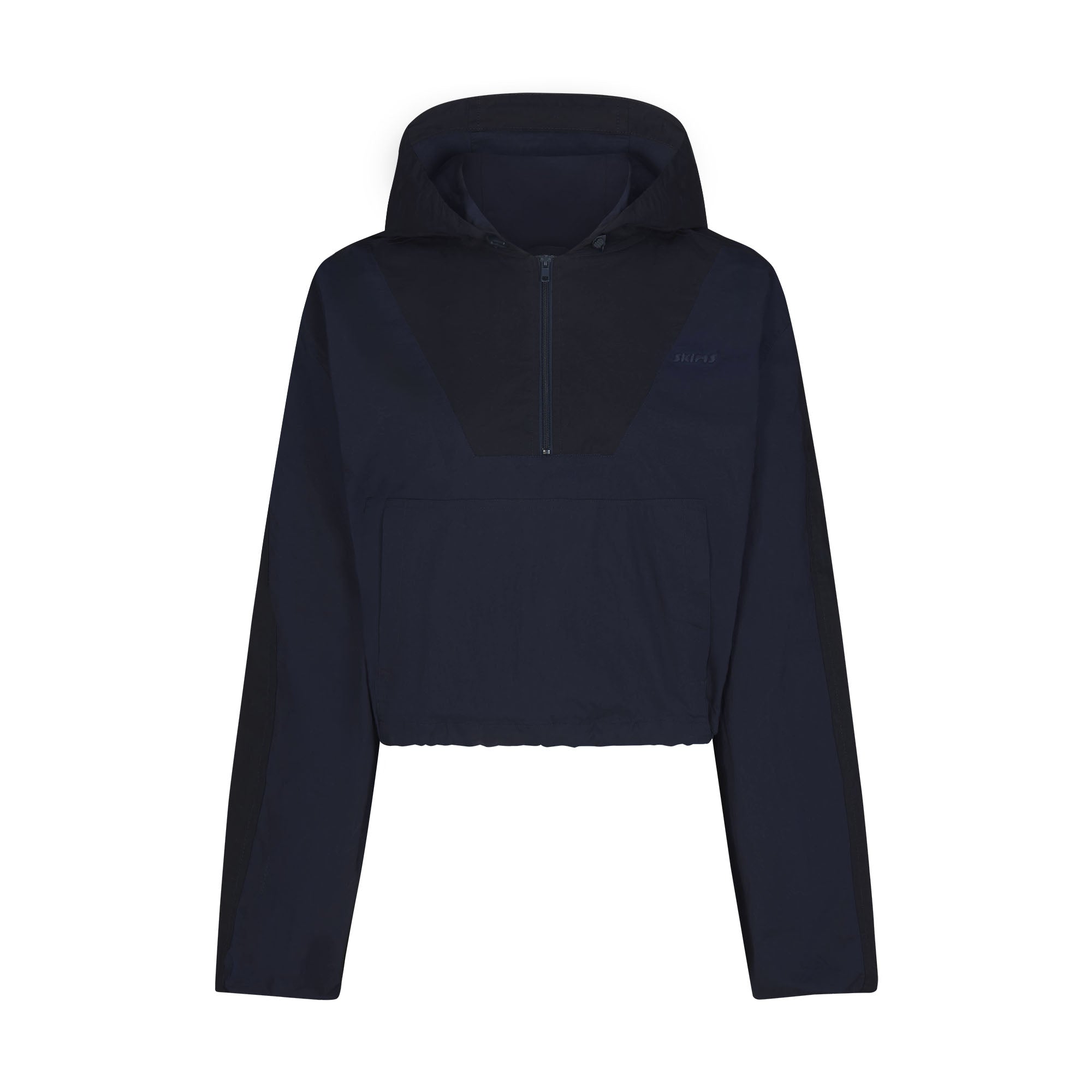 woven cotton half zip pullover woven cotton half zip pullover