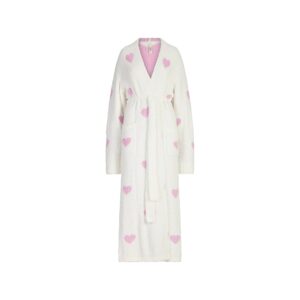 cozy knit unisex robe