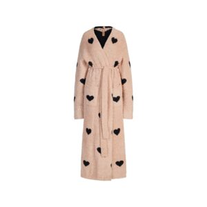 cozy knit unisex robe