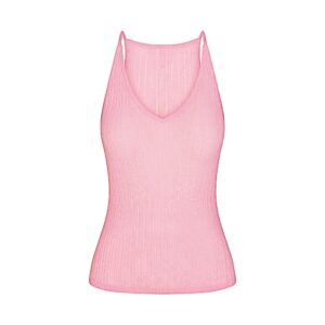 Витрина sheer knit plunge tank