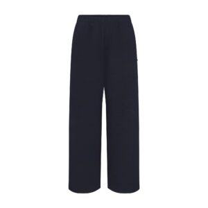 Home cotton fleece classic straight leg pant