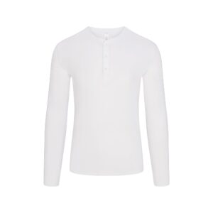 skims cotton rib mens henley