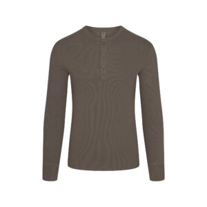 skims cotton rib mens henley