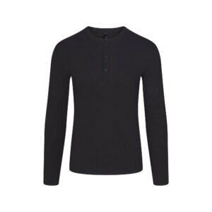 skims cotton rib mens henley