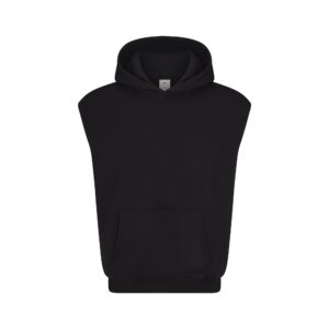 fleece lounge mens sleeveless hoodie