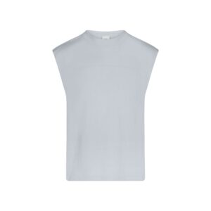 Home heavyweight cotton mens cropped muscle tank