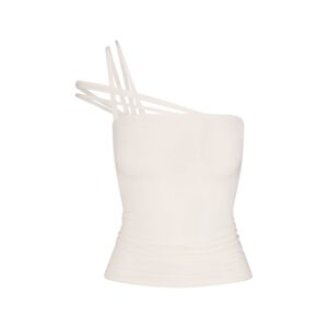 vettese x skims sheer modal top