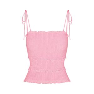 Витрина sheer knit ruffle cami