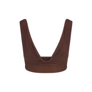 Витрина vettese x skims sheer modal draped bralette