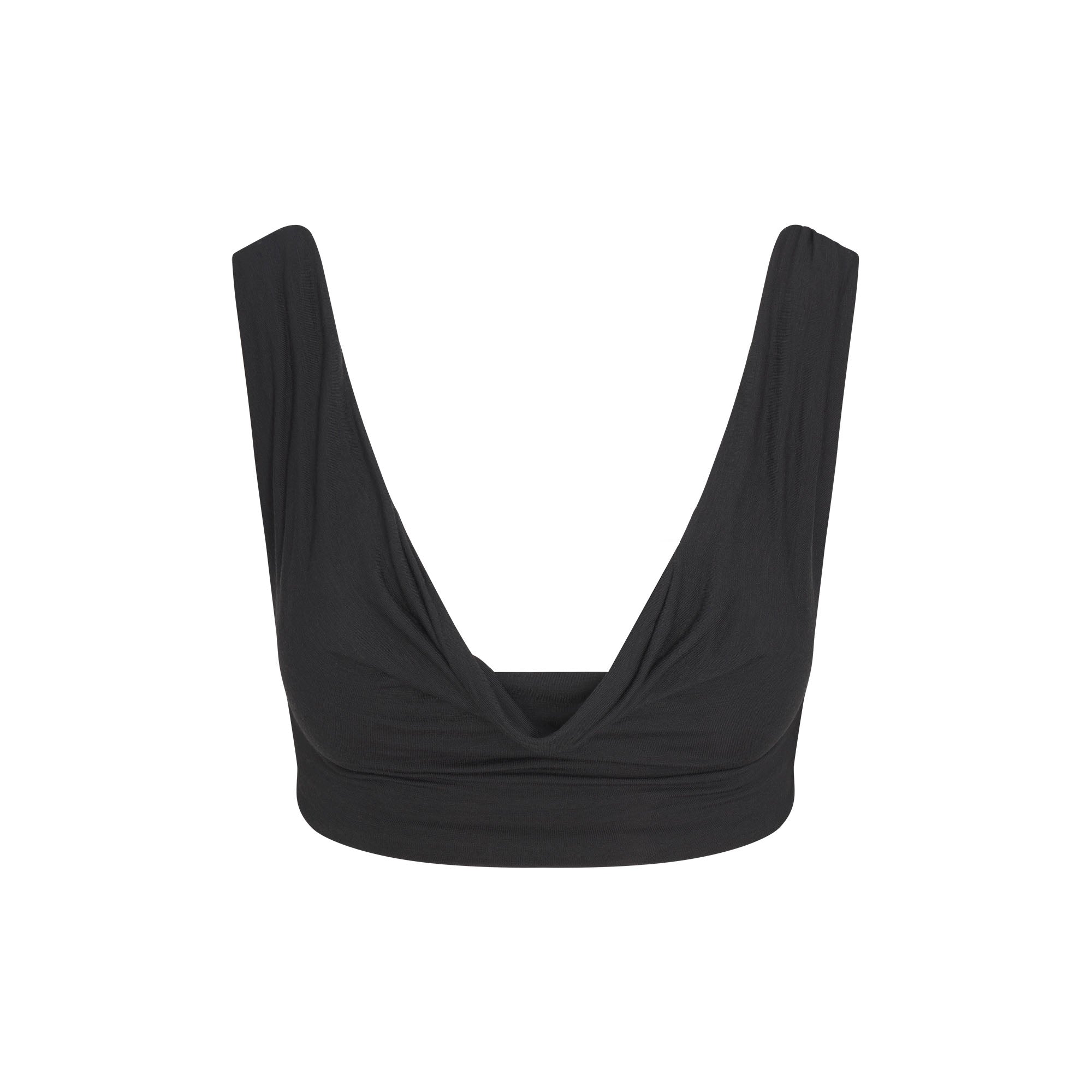 vettese x skims sheer modal draped bralette vettese x skims sheer modal draped bralette