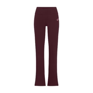 Home cotton jersey logo foldover pant