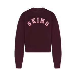 cotton fleece classic crewneck