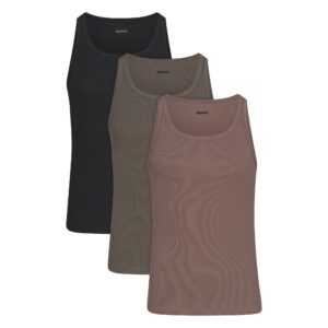 skims cotton mens rib tank 3 pack