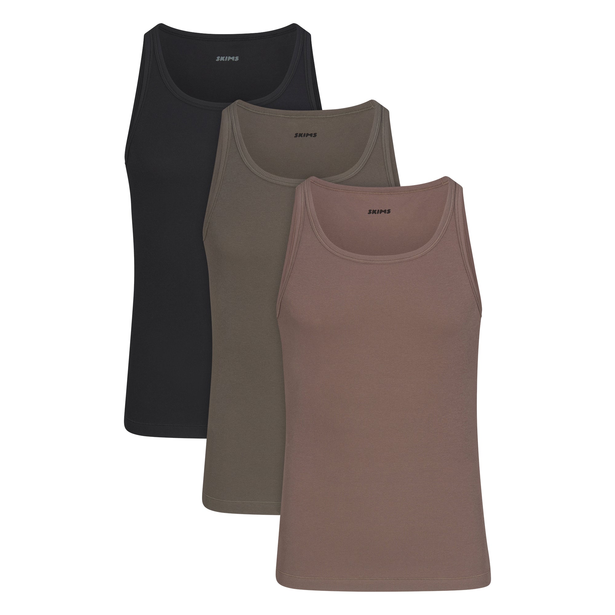 skims cotton mens rib tank 3 pack skims cotton mens rib tank 3 pack
