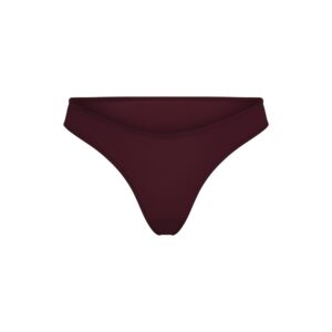 Home fits everybody dipped front thong