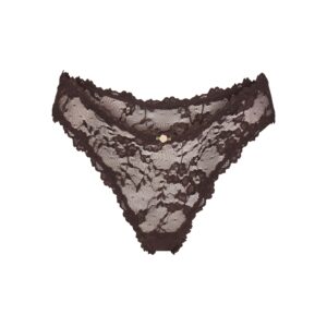 stretch lace dipped thong
