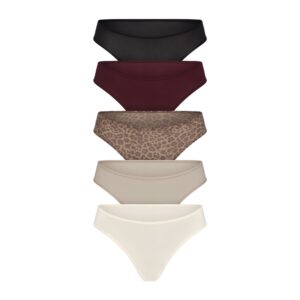 Home fits everybody thong 5 pack