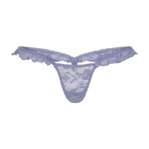 stretch lace butterfly thong