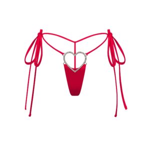 Витрина novelty intimates heart charm string thong