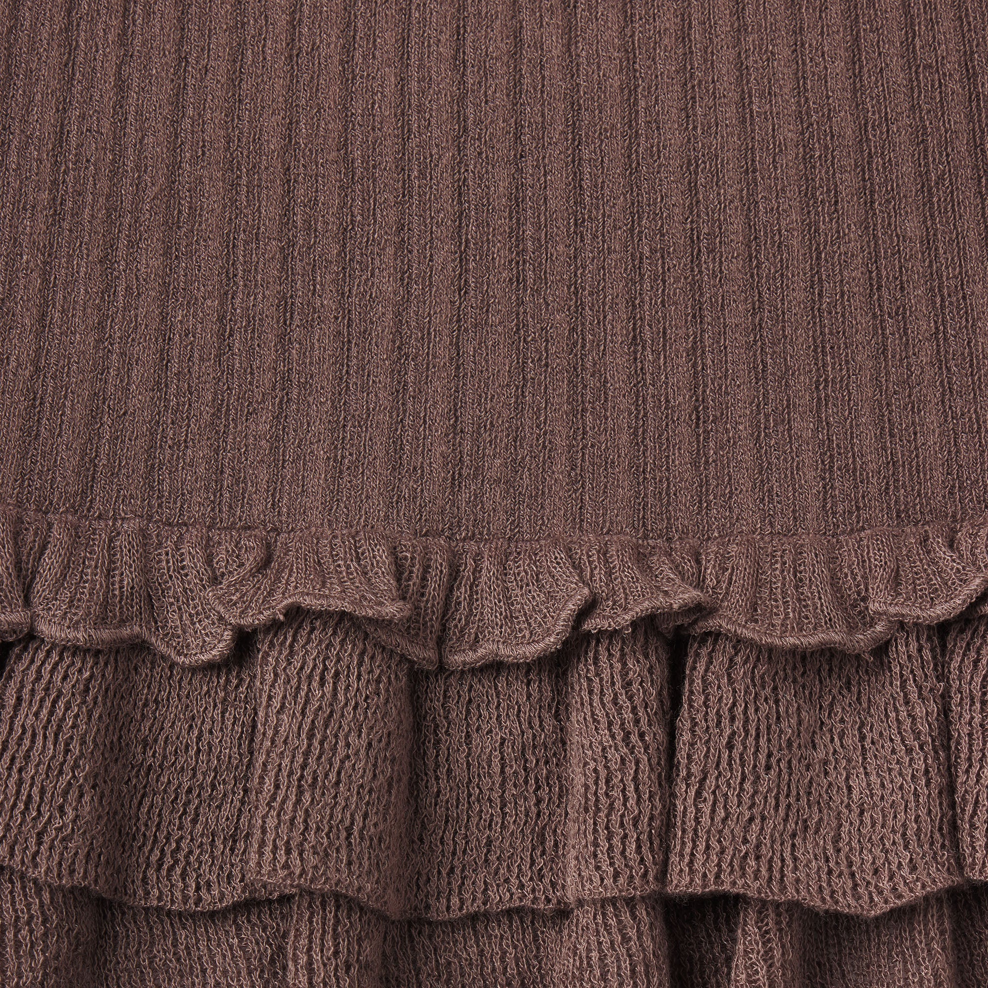 sheer knit ruffle dress sheer knit ruffle dress