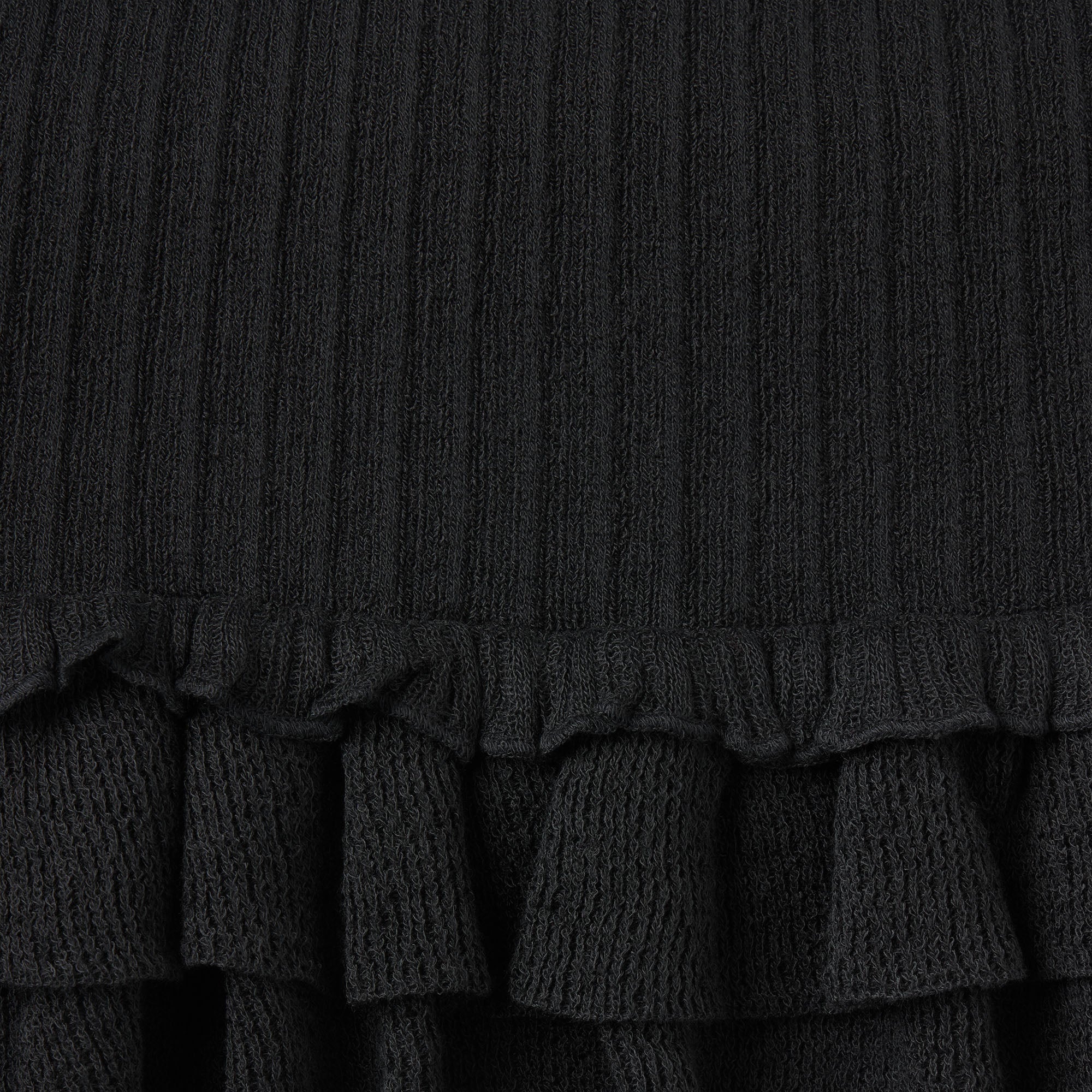 sheer knit ruffle mini skirt sheer knit ruffle mini skirt