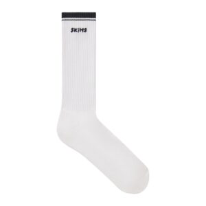 Витрина skims socks ribbed crew logo sock