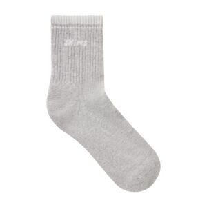 Витрина skims socks ribbed quarter crew logo sock