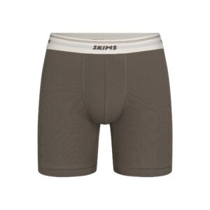 skims cotton rib mens 5" boxer brief