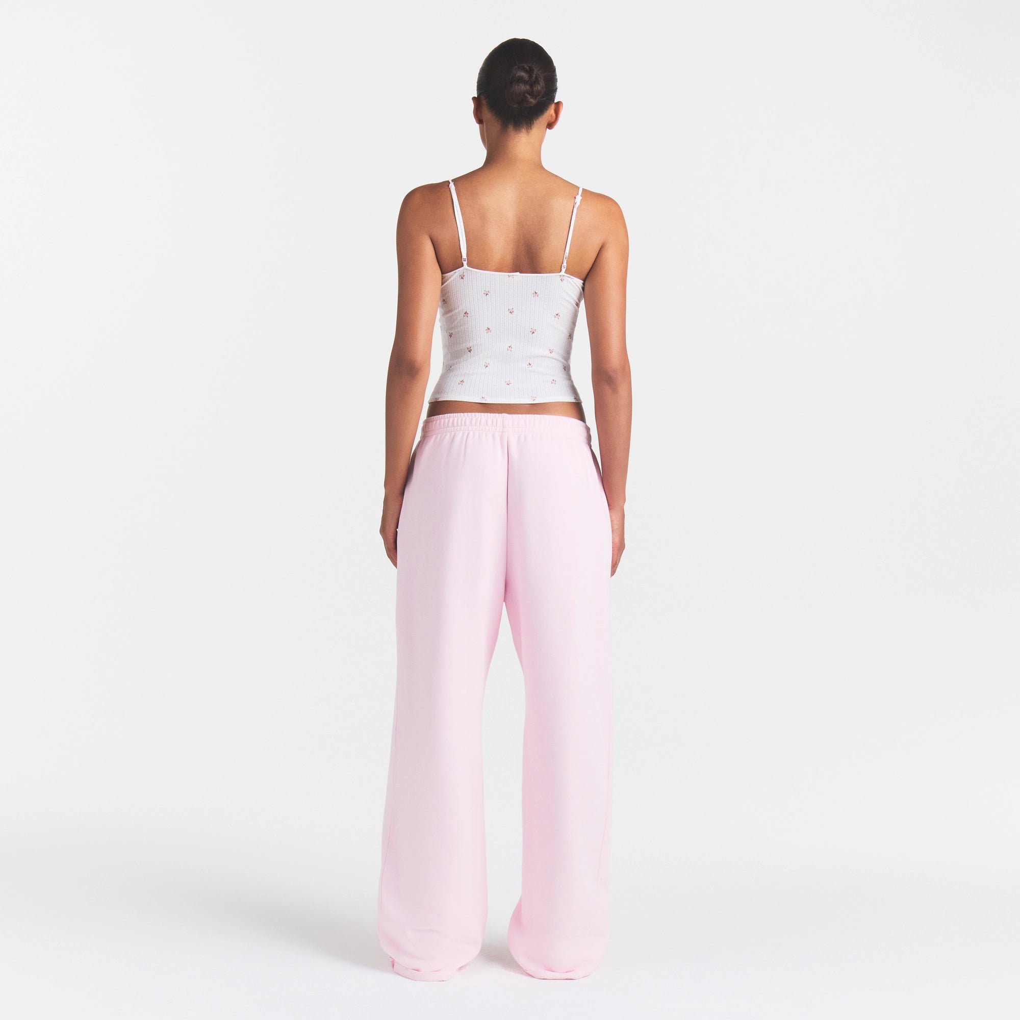 cotton fleece classic straight leg pant cotton fleece classic straight leg pant