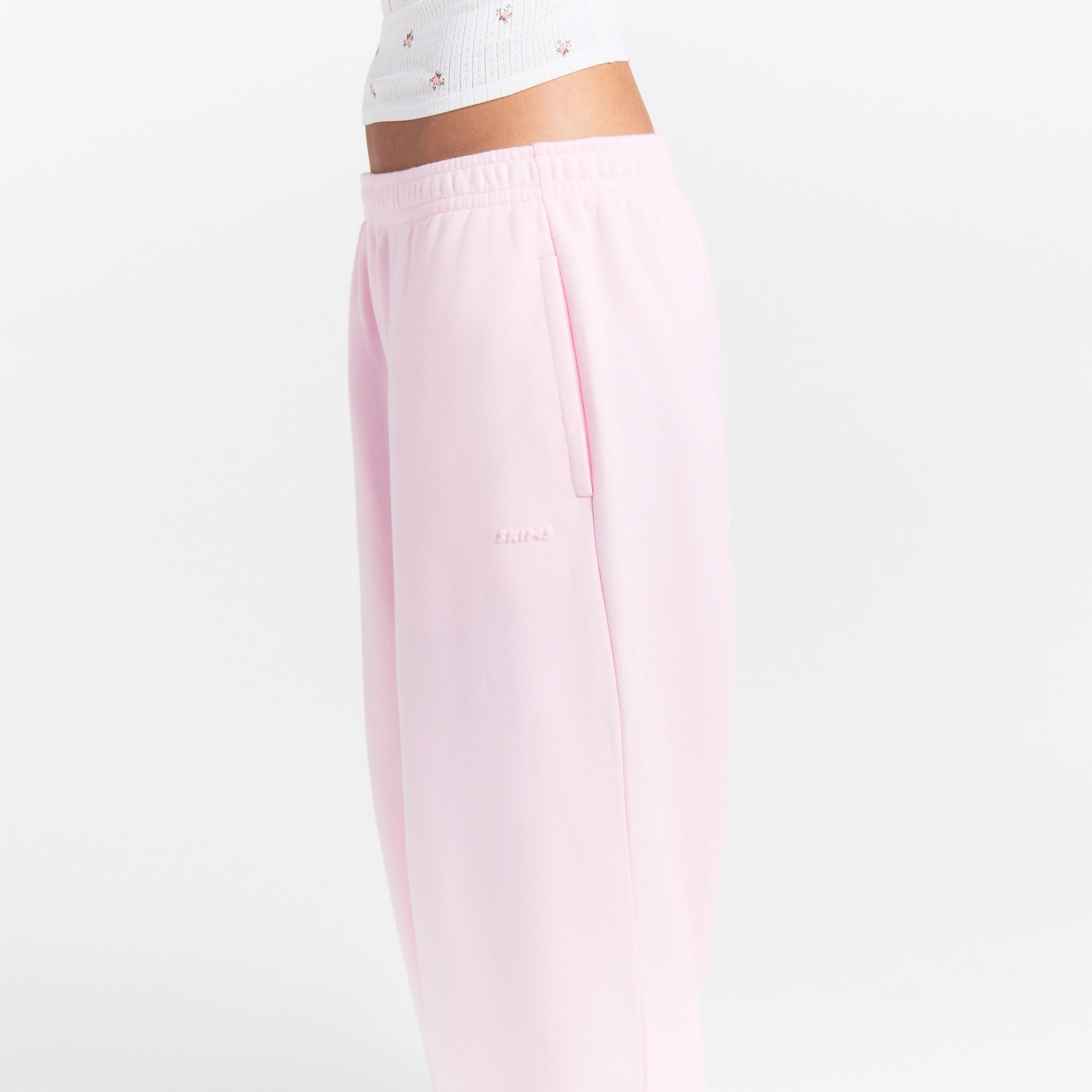 cotton fleece classic straight leg pant cotton fleece classic straight leg pant