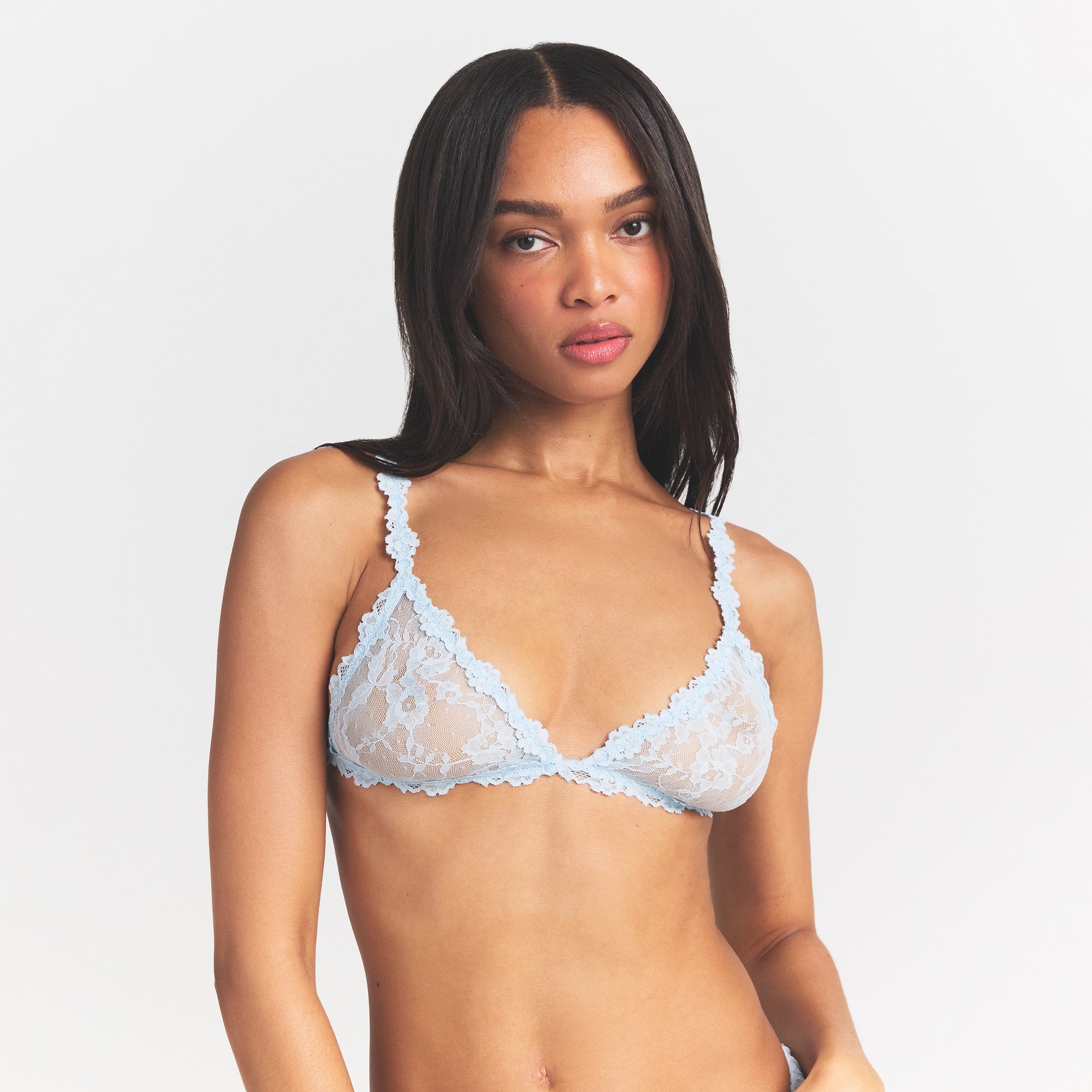 stretch lace triangle bralette stretch lace triangle bralette