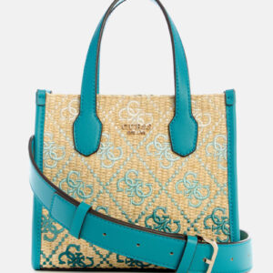 silvana raffia mini tote