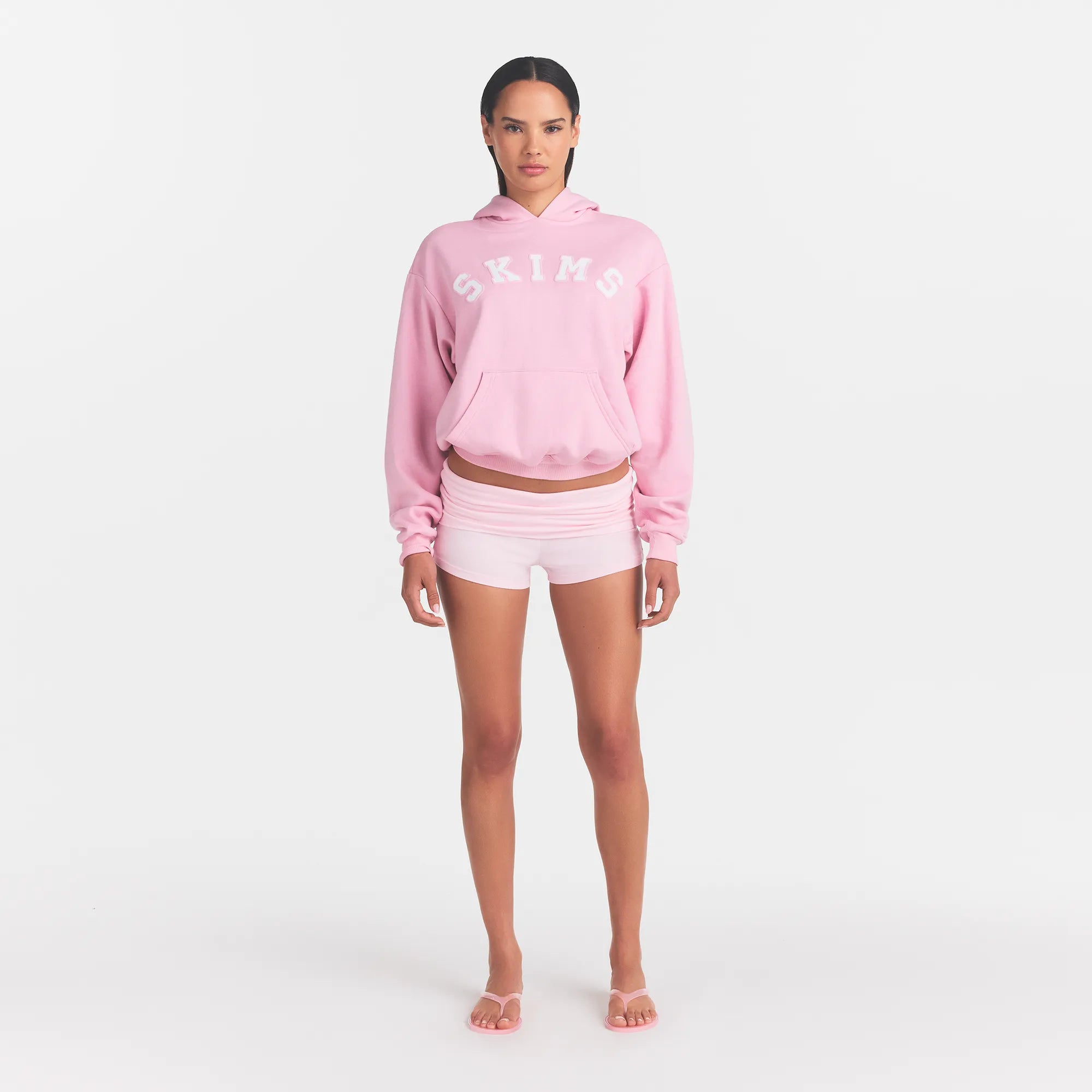 cotton fleece logo classic hoodie cotton fleece logo classic hoodie