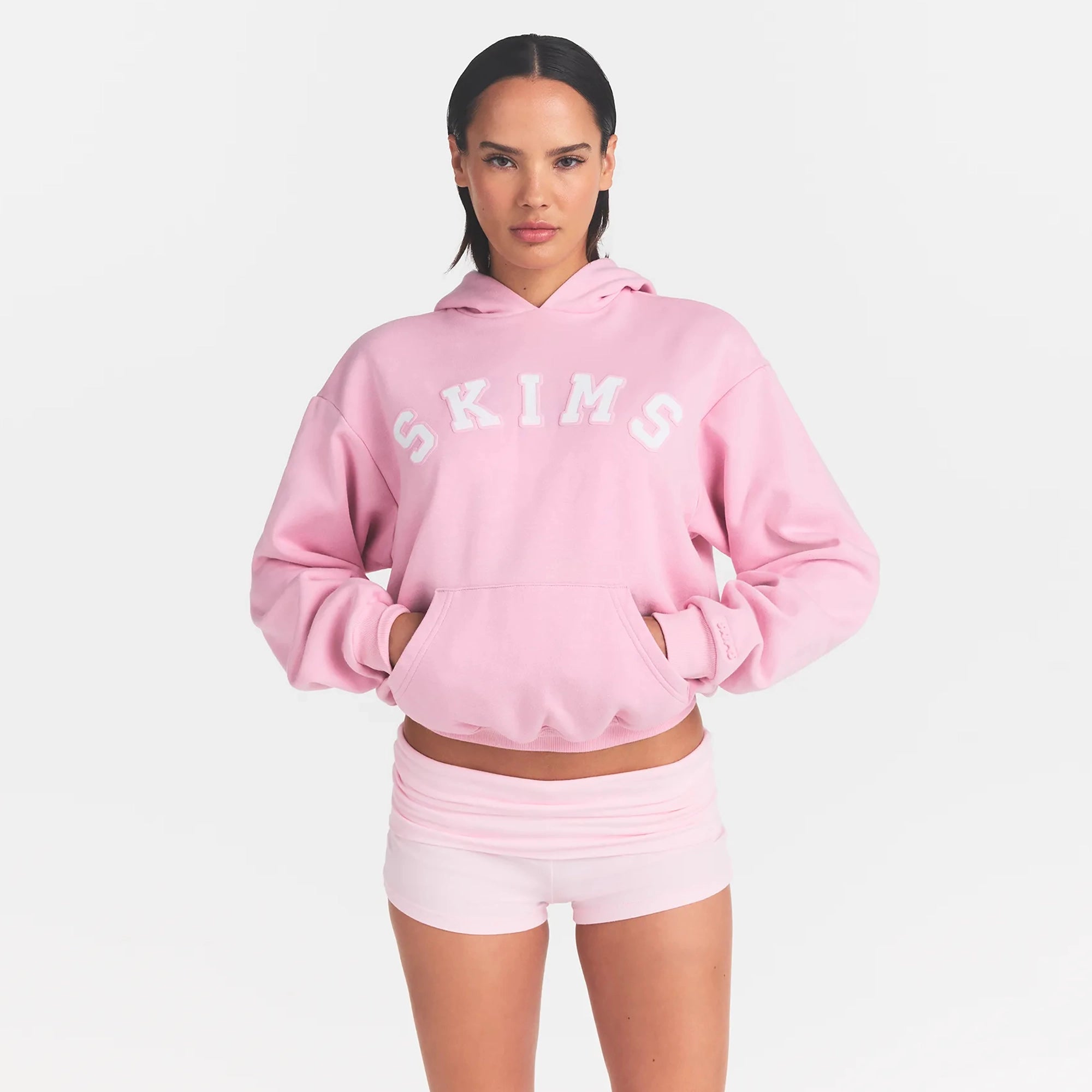 cotton fleece logo classic hoodie cotton fleece logo classic hoodie