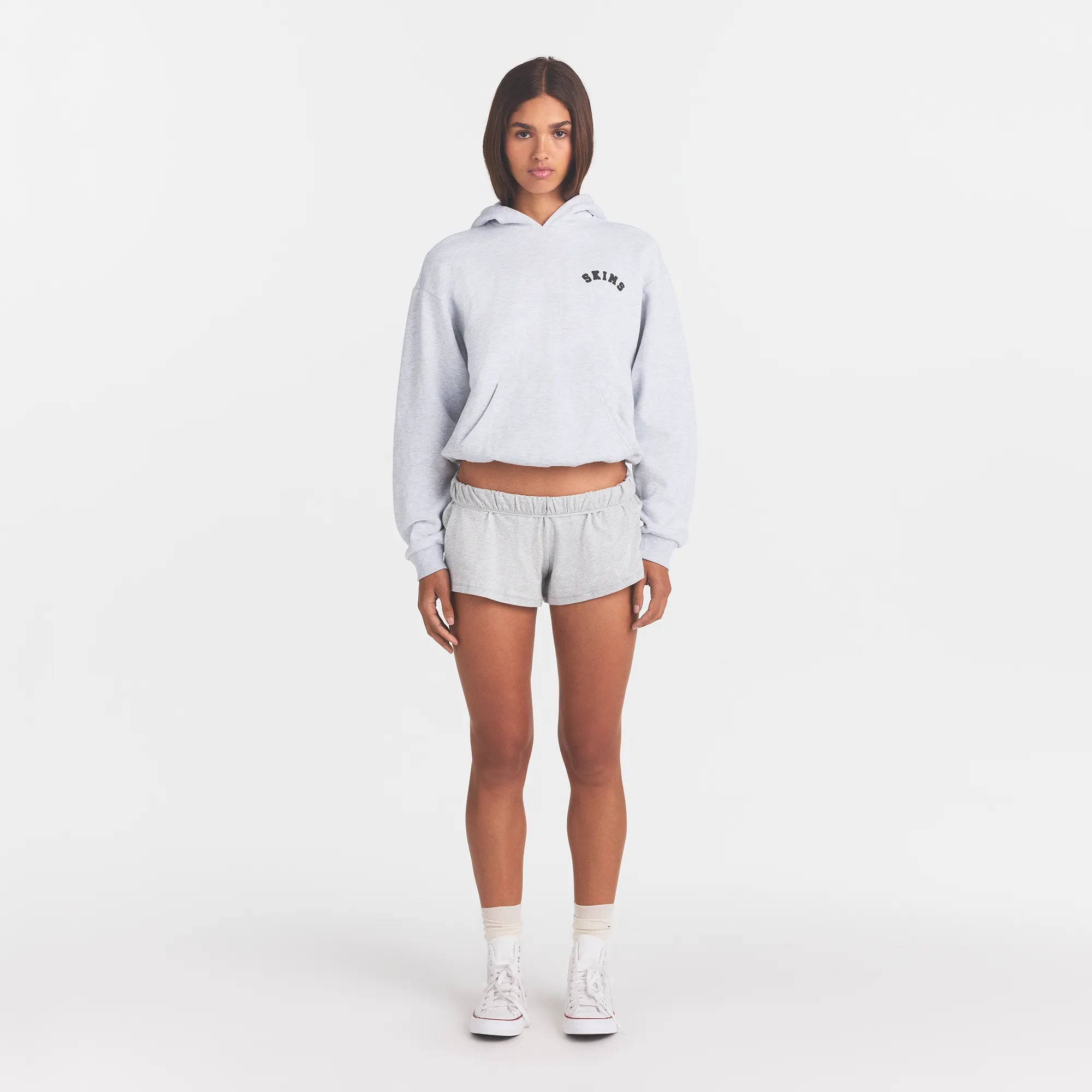 cotton fleece logo classic hoodie cotton fleece logo classic hoodie