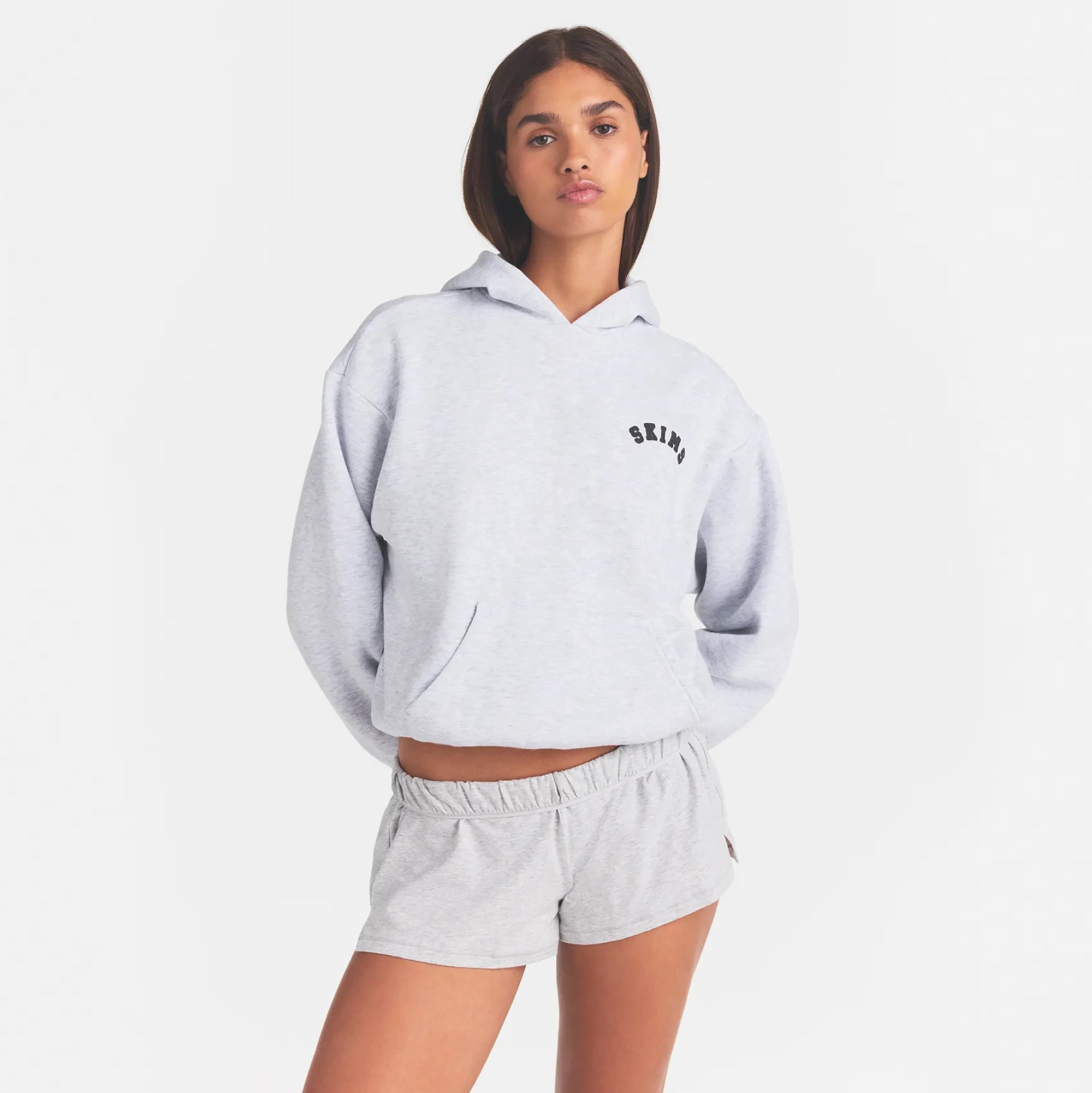 cotton fleece logo classic hoodie cotton fleece logo classic hoodie