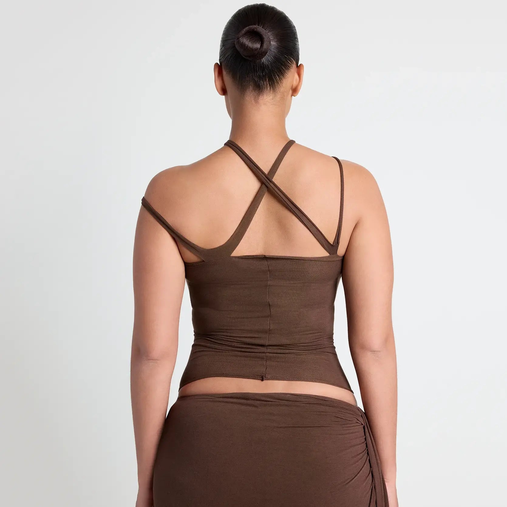vettese x skims sheer modal top vettese x skims sheer modal top