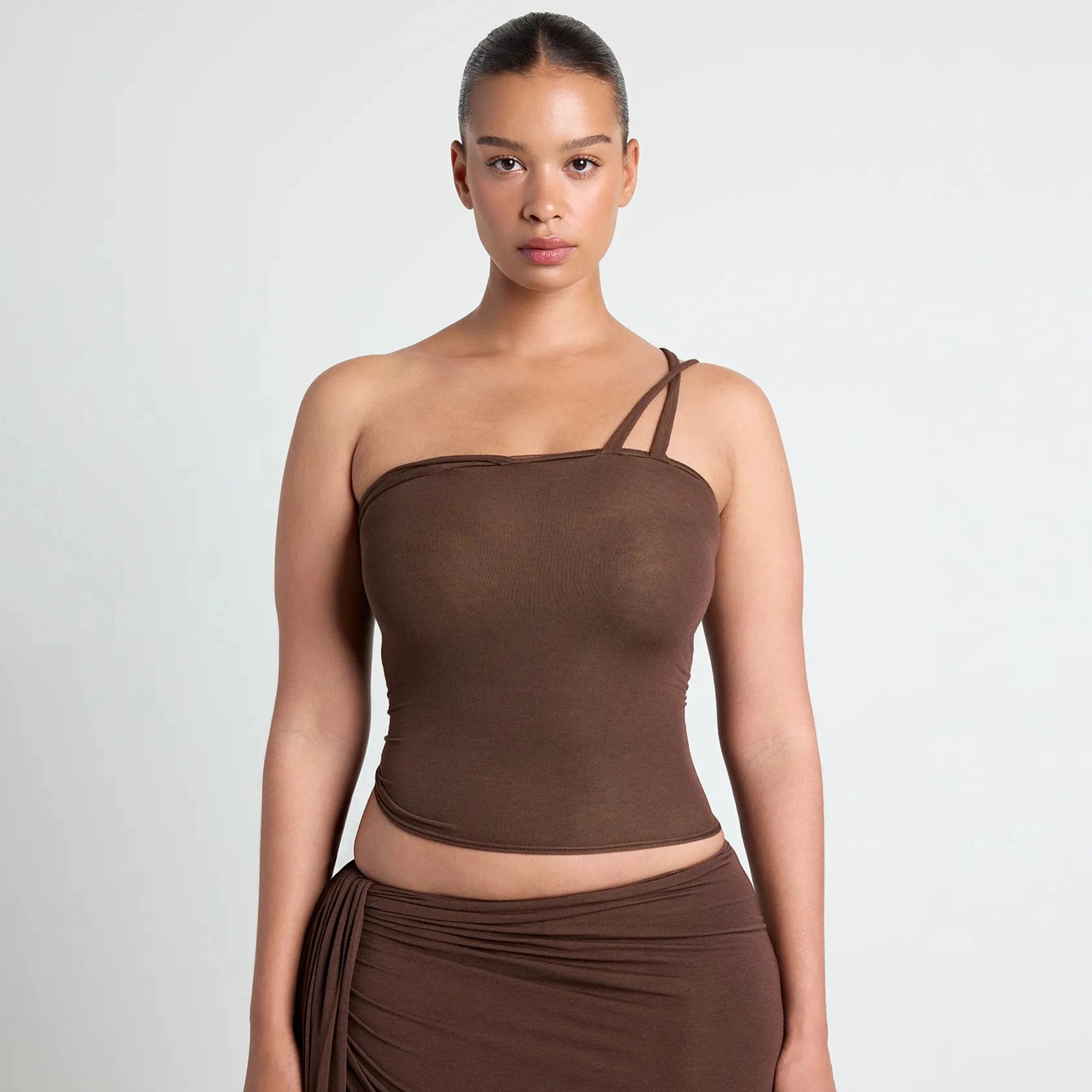 vettese x skims sheer modal top vettese x skims sheer modal top