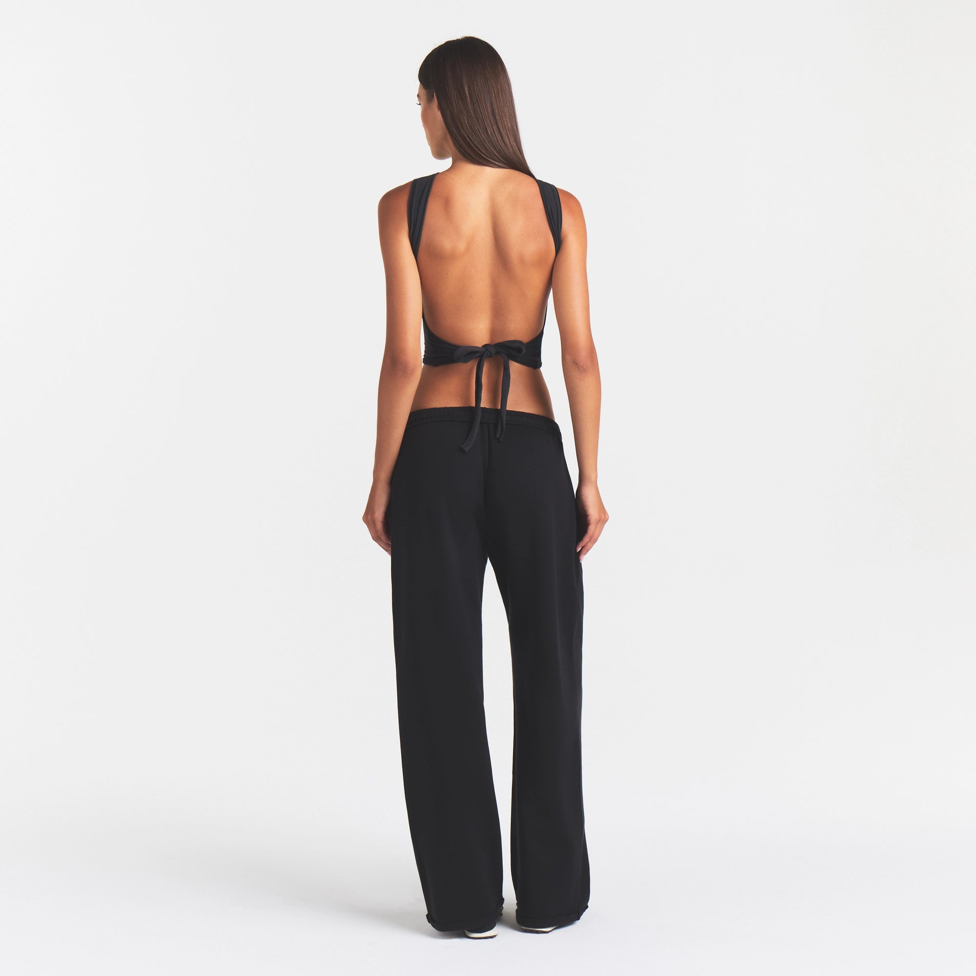 cotton jersey tie back tank cotton jersey tie back tank